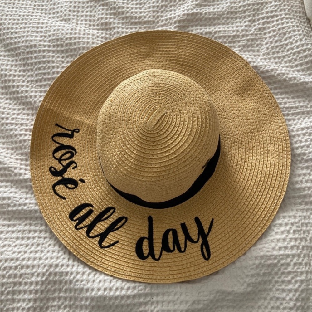 NWOT Rosé All Day Sun Hat